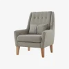Simple Grey Chair - Image 2